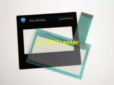 For AB 2711-T5A8L1 PanelView Standard 550 Front TouchScreen + Protective Film#SP