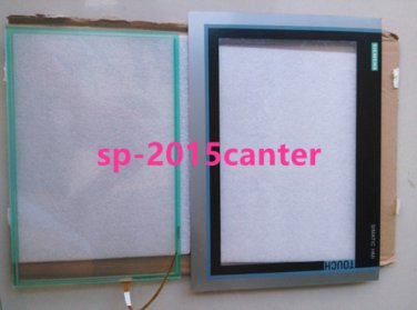NEW Touch screen + Protective film For HMI 6AV2124-0MC01-0AX0 TP1200 &CANTER