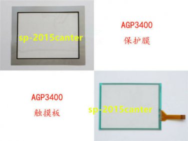 For Pro-face AGP3400-T1-D24 AGP3400-S1-D24 touch screen + Protective film #SP62
