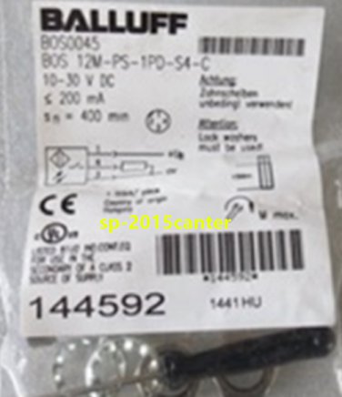 For BALLUFF BOS 12M-PS-1PD-S4-C 144592 Photoelectric Diffuse Sensors #SP62