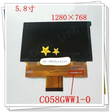 For 5.8 inch projector LCD diy projector accessories C058GWW1-01280&Atilde;�768 #SP62
