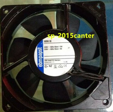 For 9956M Daul ball cooling fan AC230V 60/50MA 10/8W 120&Atilde;�120&Atilde;�25mm 2wire #SP62