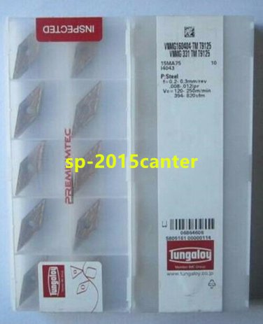 For 10PCS/BOX New Toshiba CNC Blade VNMG160404-TM T9125 #SP62