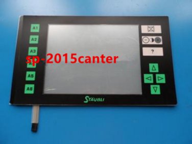 1PCS  STAUBLI JC5 Membrane Keypad+Touch Screen Glass 90 days warranty &CANTE