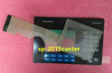 For AB PanelView 600 2711-B6C3 2711-B6C3L1 Touch Screen + Membrane Keypad #SP62