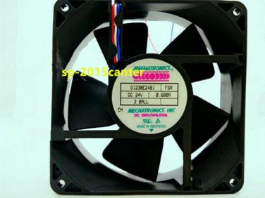 For MECHATRONICS G1238E24B1 DC24V 0.60A 120*120*38mm 3pin FSR cooling fan #SP62