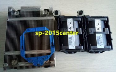 For HP DL360p Gen8 V2 heat sink set fan 734040-001 667882-001 #SP62