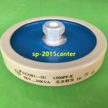 For CCG81-3U 1500PF-K 7KV 30KVA High Frequency / Voltage Ceramic Capacitor #SP62