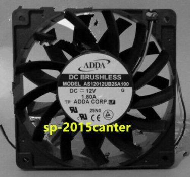 For AS12012UB25A100 Axial flow fan DC12V 1.80A 120*120*25mm 2pin #SP62