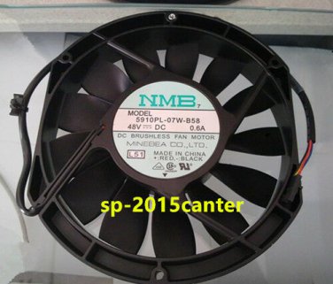 For NMB 17025 48V 0.6A 5910PL-07W-B58 Double Ball Fan #SP62