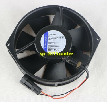 For ebmpapst TYP 7114NHR DC 24V 19W 2 pin 790mA 172*150*38mm #SP62