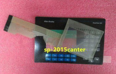 For AB PanelView 600 2711-B6C5 2711-B6C5L1 Touch Screen + Membrane Keypad #SP62