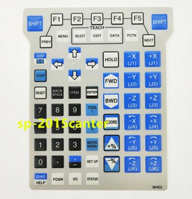 For FANUC GLS1 Teach Pendant Membrane Keysheet KeyPad #SP62