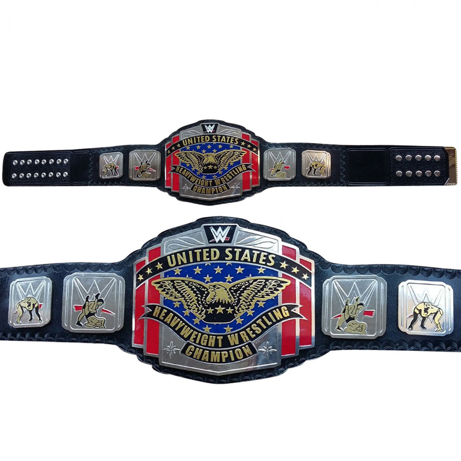WWE United States Heavyweight Wrestling Championship Title Belt Adult Size