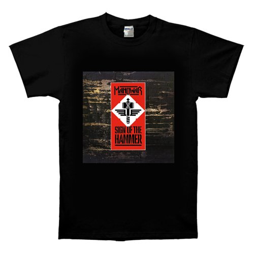 MANOWAR Sign of the Hammer Rock Band TShirt Tshirt Tee