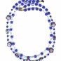 Dark Blue Cloisonne necklace