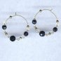Blue Goldstone Necklace - Earring set