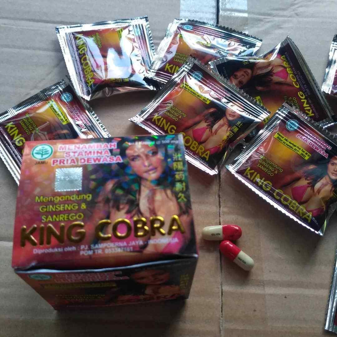 2 Box King Cobra Caps Jamu Powerful Sex Traditional Herbal Natural