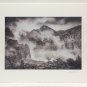 Landscape Print, Clouded Mountain, Sedona - Matted Giclee Fine Art Print, Landscape, Nature