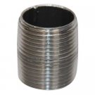 Schedule 40, 1-1/4" Diam x 1-5/8" Long Steel Black Pipe Nipple