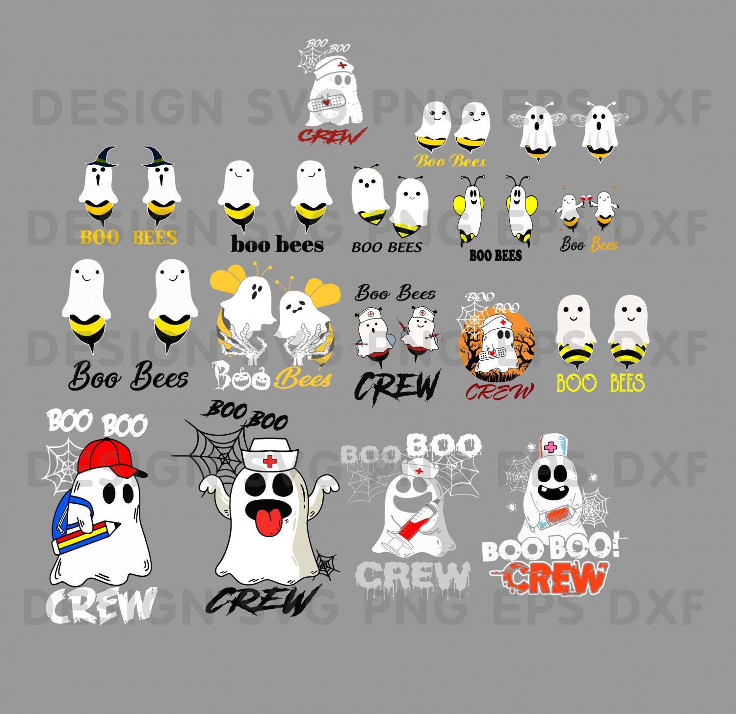 Boo bees svg,boo bees,boo bees png,boo boo crew,boo boo crew png,boo boo crew svg