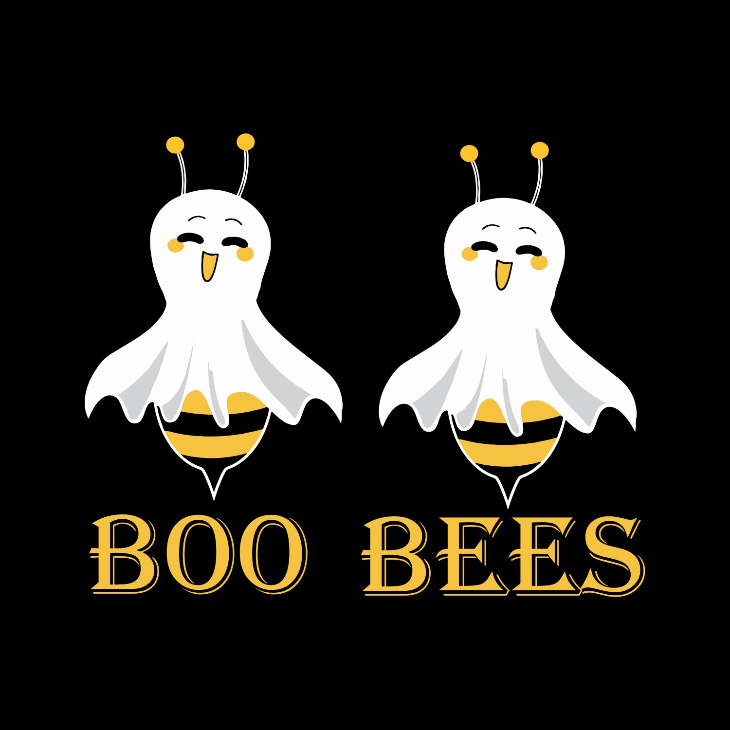 Boo Bees SVG