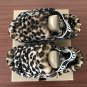 Leopard Size US10=Eur41 Copy Women Furry Slippers Australia Fluff Yeah Slides Fur Slides Slippers
