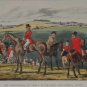 1874 Henry Alken Antique Print The Appearance of Swell