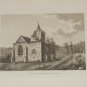 1797 Antique Print Old Leighlin Church County Carlow Ireland