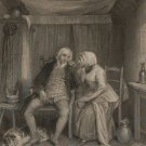 1840 Engravings The Wounded Hare & John Anderson