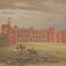 Burton Hall Antique Print 1880