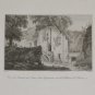 1817 Aquatint Vue du Bastion aux Ormes Piringer