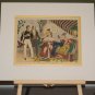La Demande En Mariage Vintage Print Mourlot 1944