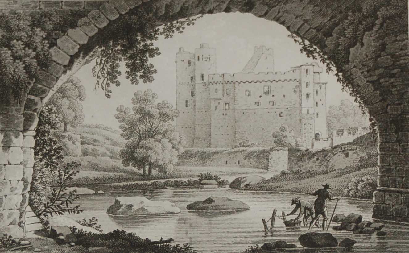 1817 Aquatint Pris Sous Le Pont St Antoine