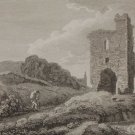 1797 Antique Print Melifont Castle County Louth Ireland