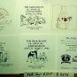 MILK ROUTE CONVENTION ENVELOPES 6 DIF. CONV. 10,11,13,14,16,20  mr13 No Stamps MORE . . . .