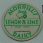 MORRILLS DAIRY, LEMON and LIME, MILK BOTTLE CAP, Mc15-Quantities