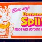 ELSIE BORDEN SAYS BANANA SPLIT FLOURESENT SIGN ncs-107