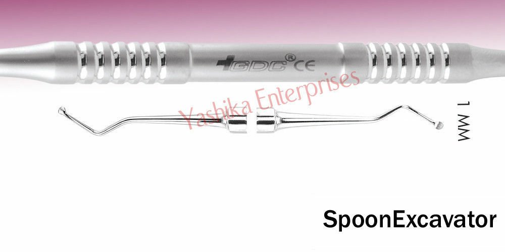 Dental Spoon Excavator Instruments #4 EXC133/134 Oral Tools For Dentist