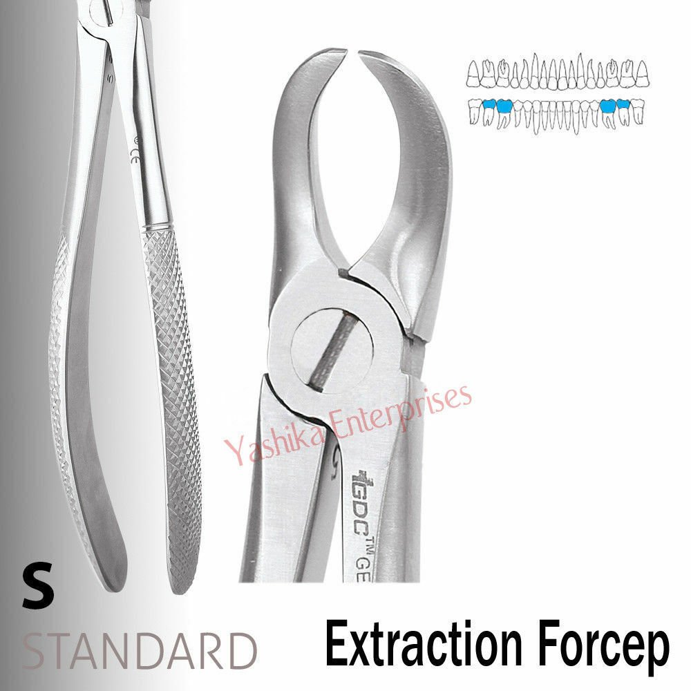 EXTRACTION FORCEPS Lower Molars # 87 Standard FX87S Dental Instrument Tool