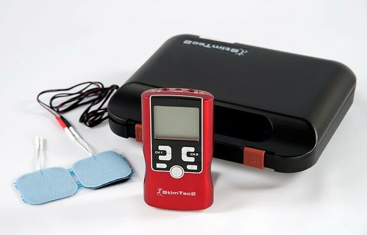 Advance 2 channel Electrotherapy Machine Bag Gym Injury Recovery Unit Handy Kit