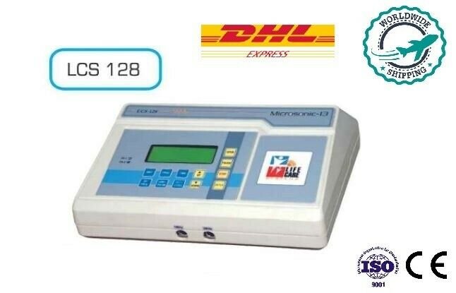 New Ultrasound Therapy 1 & 3 Mhz LCD Machine Pulsed and Continuous Model LCS 128