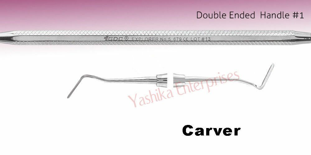 Dental Instrument CARVERS Interproximal Off Angle #1 CVIPCOA ...