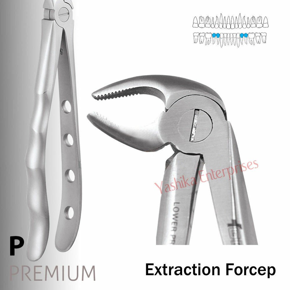 Dental Stainless Steal EXTRACTION FORCEPS Premium FX13P Oral Forceps Instruments