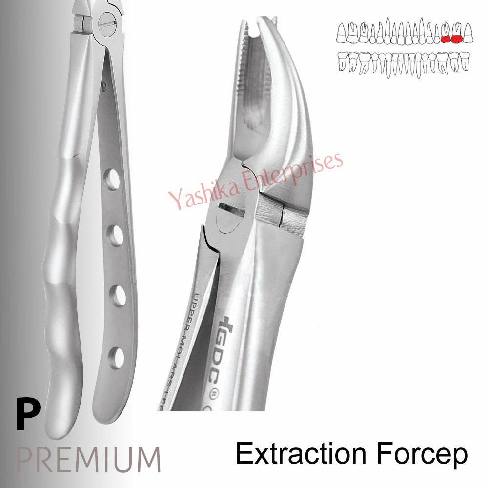 Dental Instrument EXTRACTION FORCEPS Upper Molars Left Premium FX90P Tool MHKI