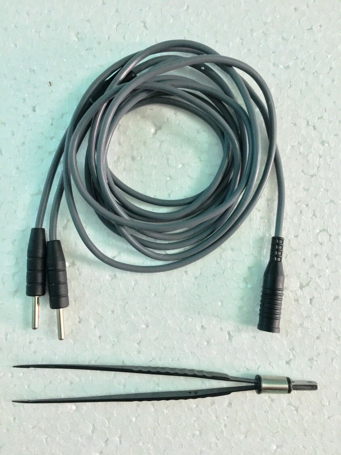 Bipolar forcep Autoclavable cable For Laparoscopy Electro Surgical Cautery