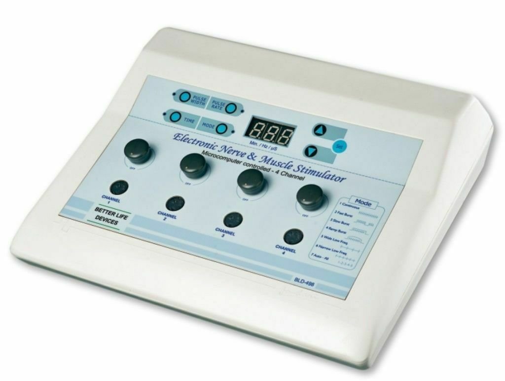 New Pro Physical therapy machine Electrotherapy FDA 4 channel NMS498