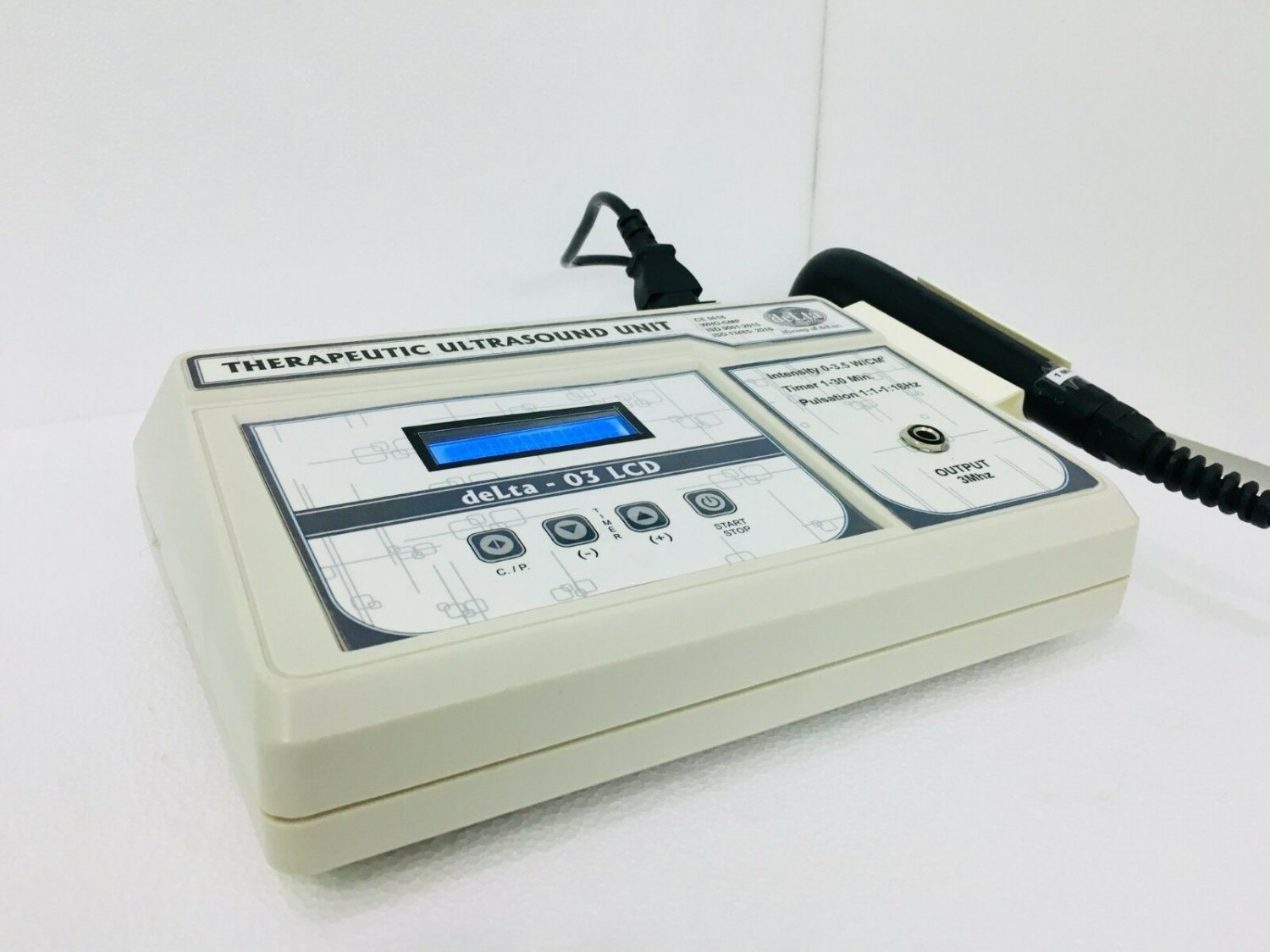 On sale Portable Ultrasound physical therapy machine pain relief 3mhz machine