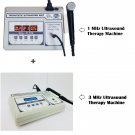 New Combo Unit 1 MHz Ultrasound Therapy and 3 Mhz Ultrasound Therapy Machine