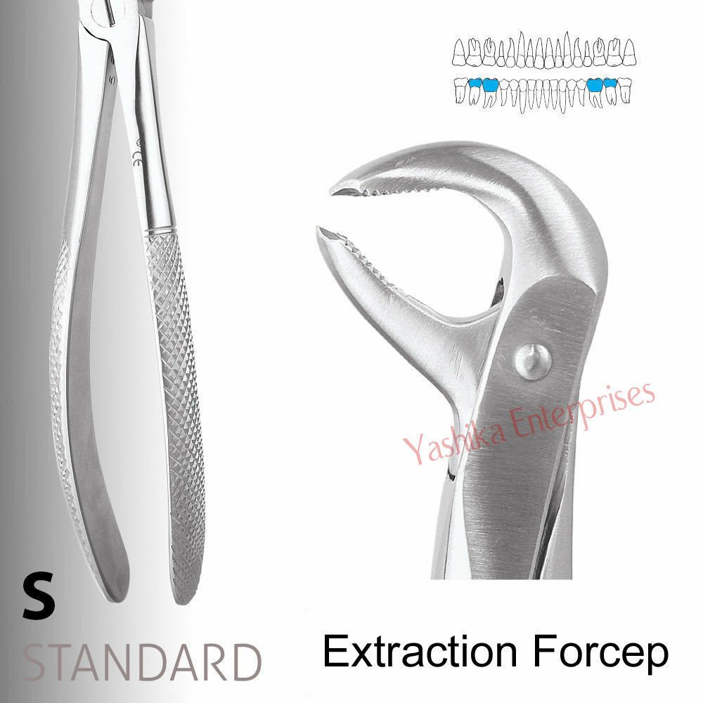 Dental Instrument EXTRACTION FORCEPS Lower Molars # 73 Standard FX73S Tool SFK